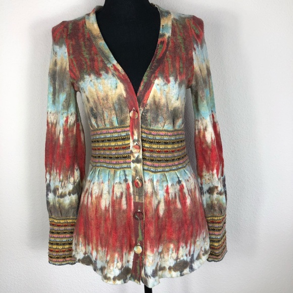 Anthropologie Sweaters - Anthropologie | HWR Light Wool Cotton Cardigan